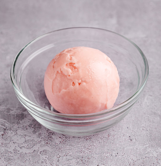 Lakes Ice Cream's grapefruit Sorbet