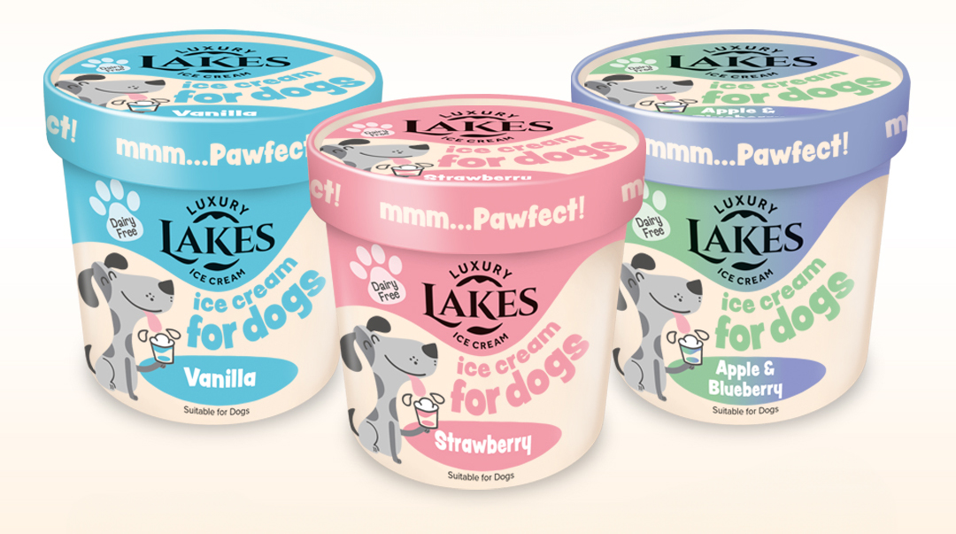 Coming soon! Lakes Dog Ice Cream