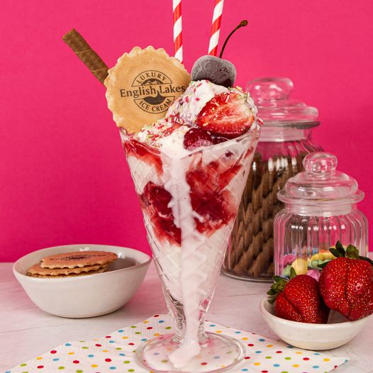 The Most Sumptuous Strawberry Sundae