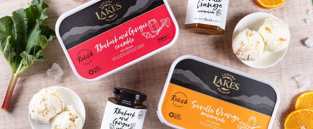 Lakes and Hawkshead Ice Cream Flavours