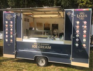 Lakes Ice Cream Trailer available for event hire