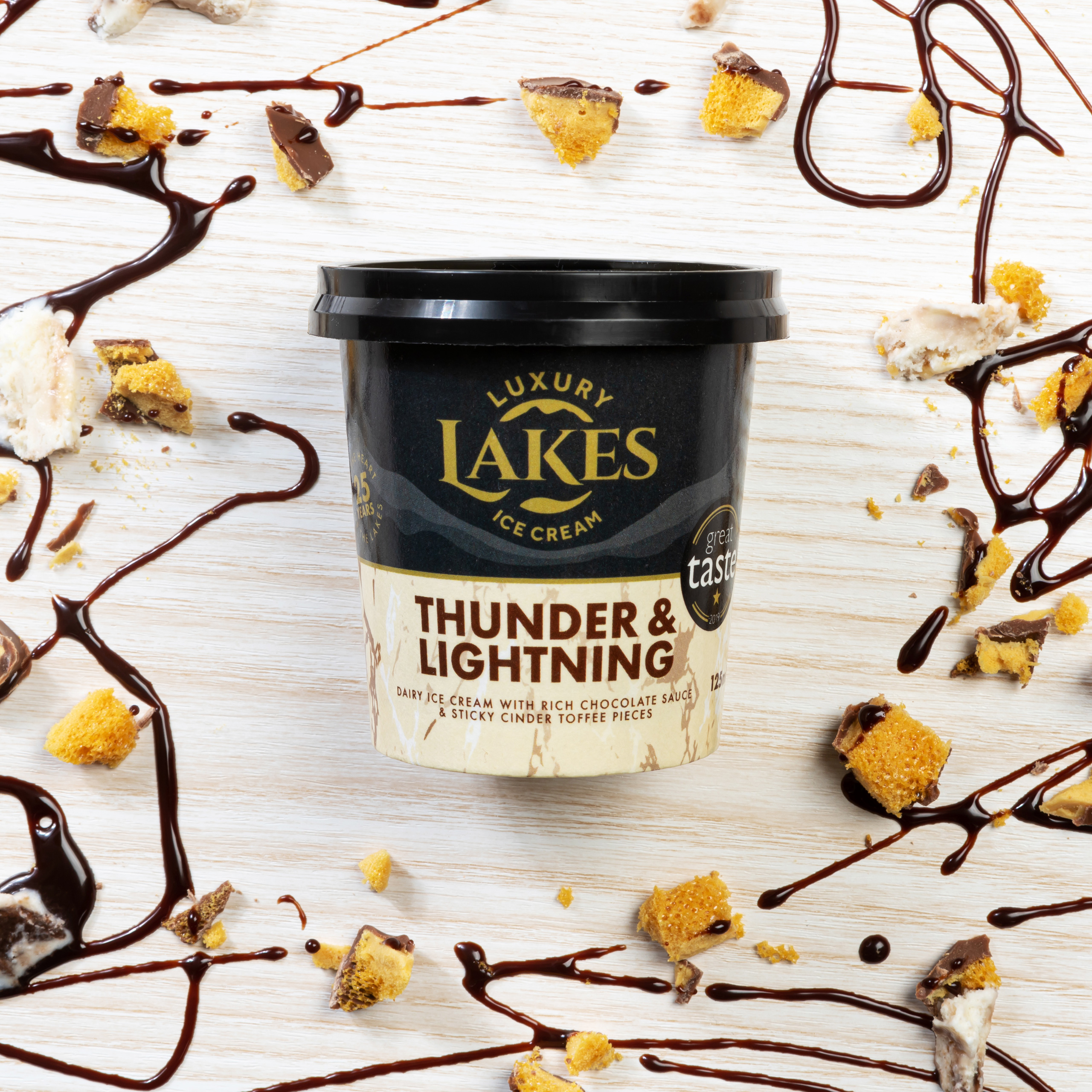Thunder & Lightening ice cream tub