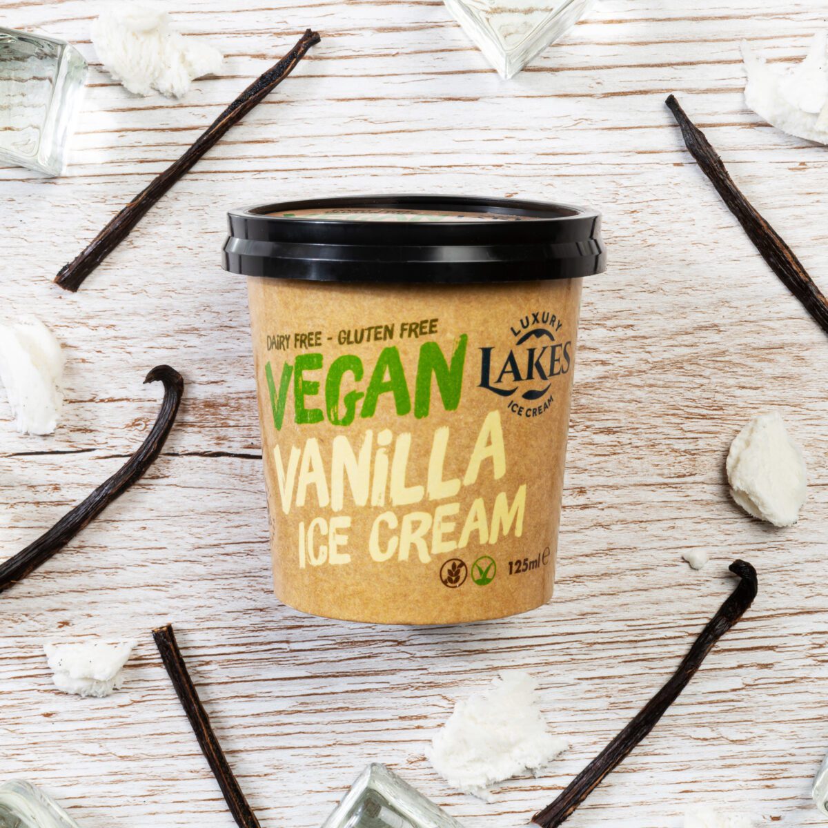 Vegan Vanilla Ice Cream tub